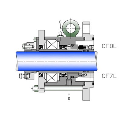 釜用机械密封-CF8/7系列